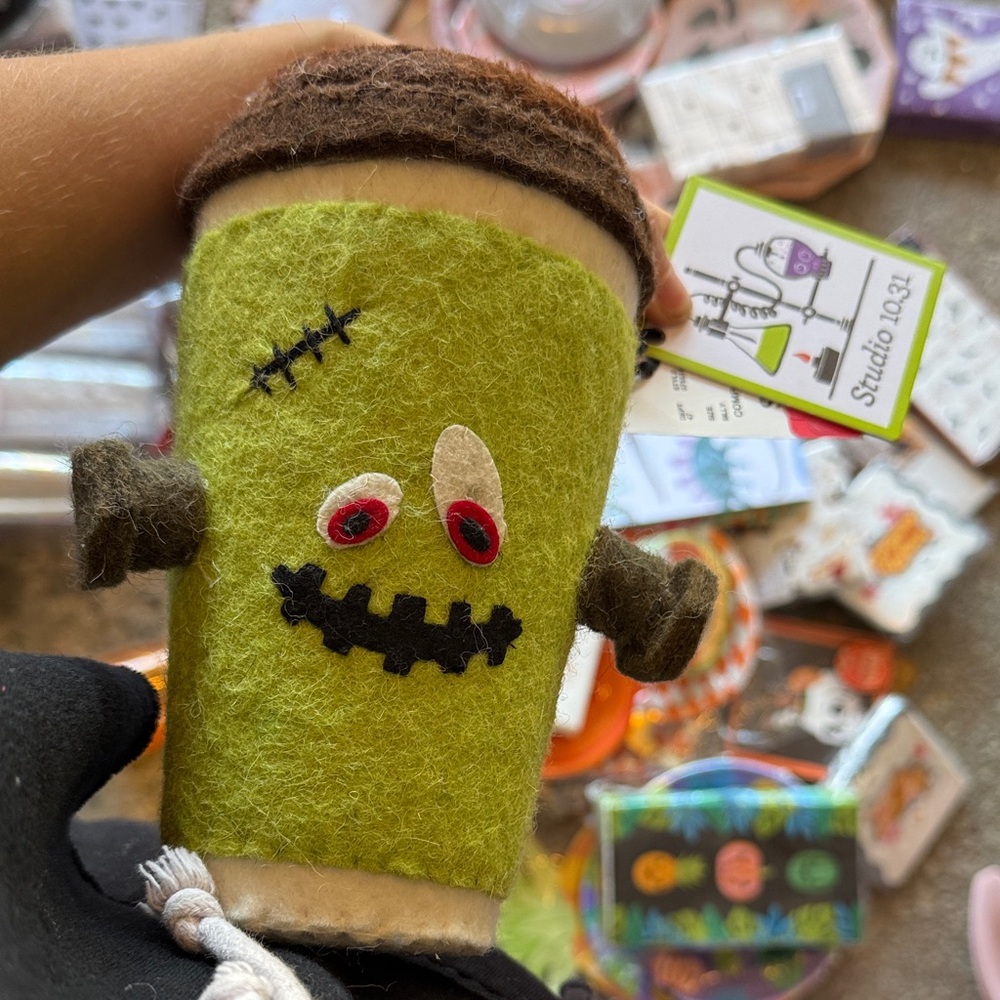 Studio 1031 Green Monster Cup Plush